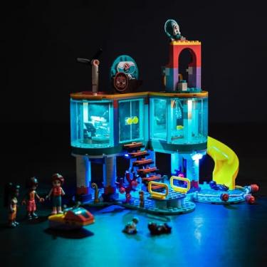 Imagem de BrickBling LED Light Compatible with Lego Sea Rescue Center (No Model, Lights Only), Creative Lighting Kit Compatible with Lego 41736, Light Up Your Model