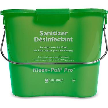 Imagem de Jamar Kleen-Pail Plastic Pro Cleaning Bucket 6 Quarts Green (12 pack)