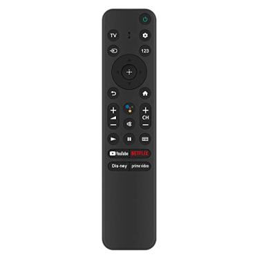 Imagem de ALLIMITY RMF-TX800U Controle remoto substituído por voz adequado para Sony Smart TV LED 4K Ultra HDTV RMFTX800U XR-75X95K KD-43X80K KD-85X80K XR-85X90K KD-55X80K KD-43X85K XR-75X92K KD-50X81K