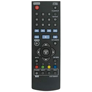 Imagem de Novo controle remoto de substituição compatível com LG Blu-Ray Blu-Ray DVD Player AKB73896401 BP200 BD640 BP325W BP135W BP350