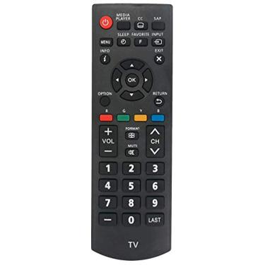 Imagem de ALLIMITY N2QAYB000820 Substituição de controle remoto para Panasonic TV TH-42LRU6 TH-32LRU60 TC-P50X60 TC-P42X60 TC-L50B6 TC-L39EM60 Tc-l39b6x Tc-l39b6p TC-L39B6 TC-L32XM6 TC-L32B6X TC-L32B6X TC-LC-L32B6P L32B6