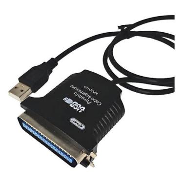 Imagem de Cabo Conversor Usb Paralelo Db36 Lpt Impressora Lx300 36 Pin - Lotus