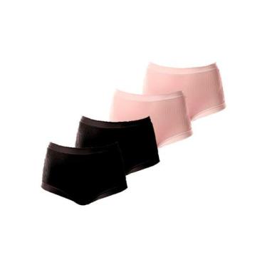 Imagem de Kit com 4 Calcinhas Demillus 26406, Branco, EG