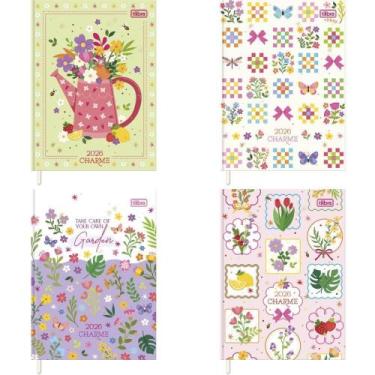 Imagem de Agenda 2024 Charme Costurada 176 Folhas  1 Dia por Página, Pacote com 