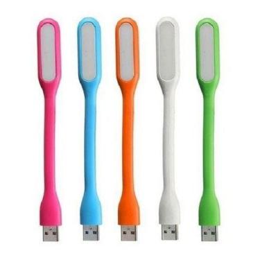 Imagem de Luminária De Led Usb Portátil Notebook Leitura Imediato - OEM, Laranja