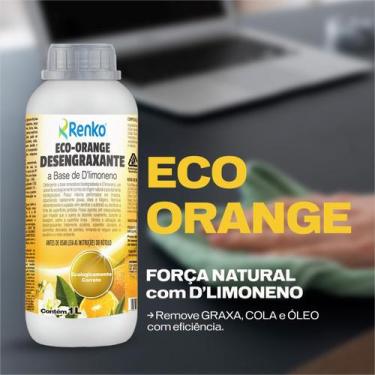 Imagem de Eco Orange Desengraxante Bio a Base de D'limoneno 1L - Renko