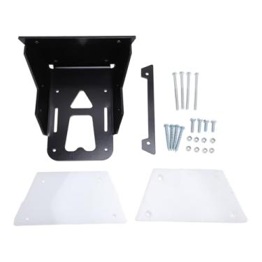 Imagem de Cffuvros Trolling Motor Mount for Kayak, liga de alumínio leve, motor de pesca universal para caiaque com design de lábio de travamento, potência aprimorada para caiaque