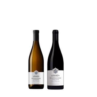 Imagem de Duo da Borgonha Tinto e branco-Elegancia pura! Chardonnay e Pinot Noir Les Fortunes Chanzy