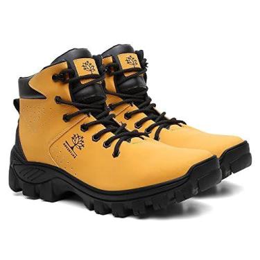Imagem de Bota Adventure Masculino Coturno Relogio De Pulso Combinação Perfeita 