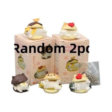 Imagem de Hambúrguer Gato Caixa Cega Figura De Ação Brinquedo Modelo Decoração O