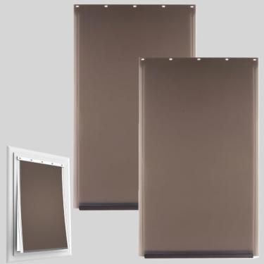 Imagem de iAbler Grande Aba De Substituição Para Porta De Cachorro Compatível Com A Aba De Porta Petsafe Freedom Doggie Pac11-11039 10 1/8" X 16 7/8" Feita De Silicone De Grau Alimentício Premium, Flexível, D