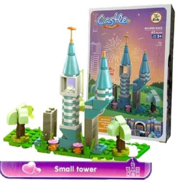 Imagem de Blocos de Montar Castelos Princesas COLECIONAVEL