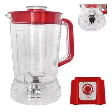 Imagem de Copo Para Liquidificador Arno Power Max 1000w Vermelho - Micromax