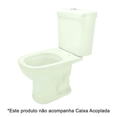 Imagem de Vaso Sanitário para Caixa Acoplada Etna Palha Icasa