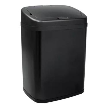 Imagem de Lixeira Automática Aço C/ Sensor 20 Litros 38x32x24cm Black