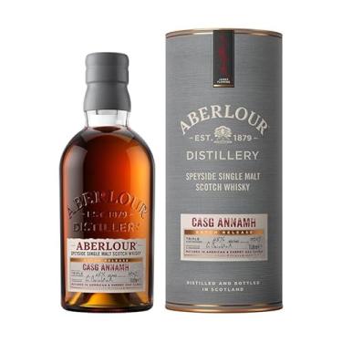 Imagem de Whisky Aberlour Casg Annamh Maturado em Oloroso Sherry Cask 1L Teor 48% Escocês Single Malt Rico em Sabor