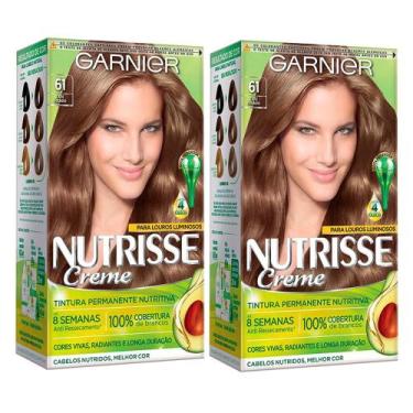 Imagem de Kit Garnier Nutrisse - Coloração 61 Café Gelado, Kit