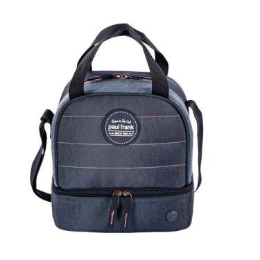 Imagem de Lancheira 2 Compartimentos Paul Frank World - Jeans Sestini