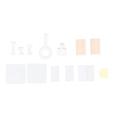 Imagem de Smart Fingerbot Botão Tool Kit Polido Multifuncional Botão Inteligente Pusher Acessório com Bloco de Madeira para Dispositivos de Automação Residencial Inteligente Madeira