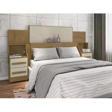 Imagem de Cabeceira Síria Extensiva Para Cama Box Casal/Queen/King - 3 Cores - R