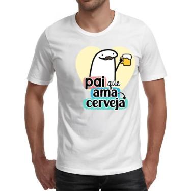 Imagem de Camiseta Unissex Dia dos Pais Flork Cerveja - Alearts, P