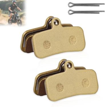 Imagem de 2 Peças Pastilhas Travão Dianteiras Traseiras, Metal Pastilhas Travão Disco Substituição para Surron Light Bee X/S Segway X160 X260 Talaria Sting R MX3 MX4 Peças Motos Elétricas Todo-o-Terreno