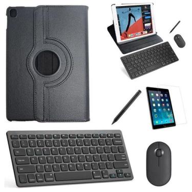 Imagem de Capa 360 Preto Tecl, Mouse, Pel, Stylus iPad Air 5 10,9 2022 - BD Net 