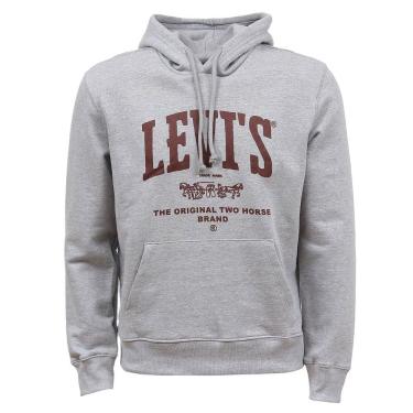 Imagem de Moletom Masculino Cinza Two Horse Levi`s 34636