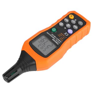 Imagem de Alta Precisão Handheld LCD Digital Temperatura Umidade Medidor Termômetro Higrômetro para Sala de Máquina Living Office