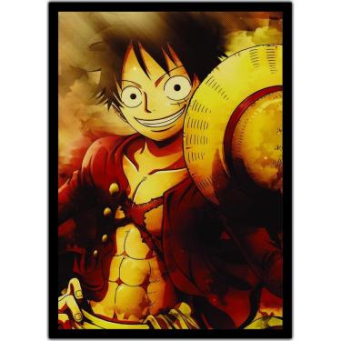 Imagem de Quadro Anime One Piece Desenho Com Moldura G01