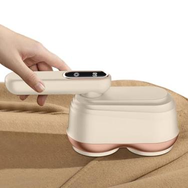 Imagem de Removedor de Pelos para Móveis,Removedor de Fiapos Elétrico Recarregável com Cabeça Dupla - Acessório Doméstico para Tapetes Lã Roupas Móveis Sofá Tecidos