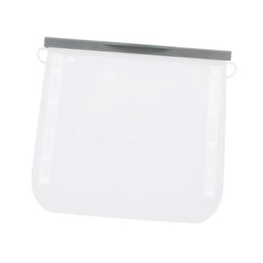 Imagem de Fxzqgnh Saco de Armazenamento de Alimentos de Silicone, Recipiente Hermético, Organizador, Carne E Lanches, Saco de Freezer Reutilizável, Por, Grande