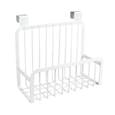 Imagem de Cesta sob a prateleira, cesta sob o armário de ferro organizador de prateleira suspensa rack de arame para despensa de cozinha para cozinha doméstica