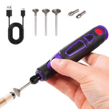 Imagem de Modelador de ponta de taco de sinuca e moedor de ponta de taco elétrico, kit de ferramentas profissional para entusiastas de bilhar, kit de reparo portátil de ponta de taco de sinuca - perfeito para