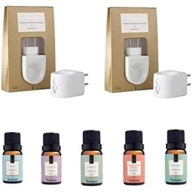 Imagem de Aromatizador Difusor Elétrico Tomada Via Aroma com Essência Vanilla La