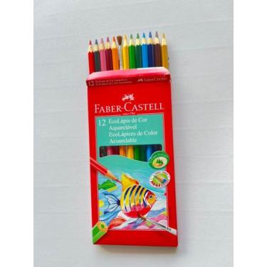 Imagem de Lápis de Cor Aquarelável 12 cores ! - Faber-Castell
