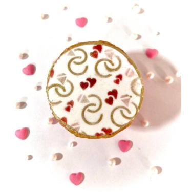 Imagem de SG73 Estêncil noivos para confeitaria e artesanato. - confeitaria dos 