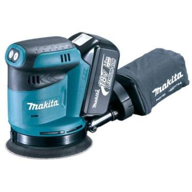 Imagem de Lixadeira Roto Orbital 18V LXT Sem Fio Com 2 Baterias Carregador Malet