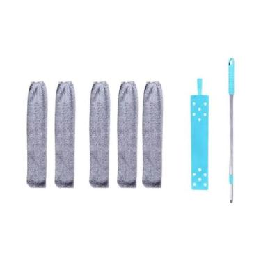 Imagem de Esfregão De Poeira Com Cabo Longo Para Piso, Teto, Cama, Sofá, Limpeza