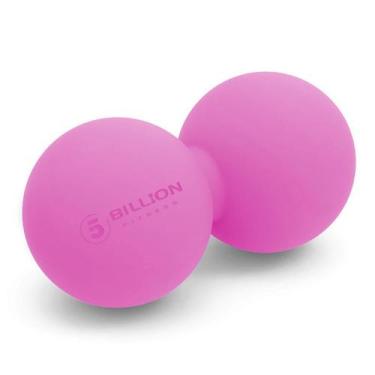 Imagem de Bola de massagem 5BILLION Peanut Double Lacrosse Pink Rubber - 5BILLIO