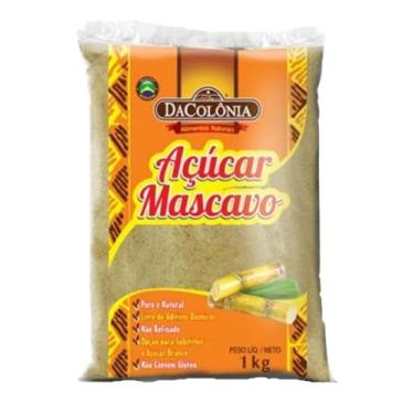 Imagem de AÇÚCAR MASCAVO 1KG DACOLÔNIA