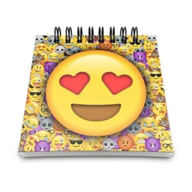 Imagem de Bloco De Anotações Emoticon - Emoji Amor - YAAY