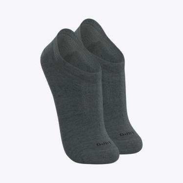 Imagem de Meia Lupo Sapatilha 03270-001, Chumbo, P