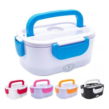 Imagem de Marmita Térmica Elétrica Portátil Veículo Veícular Carro Caminhão Cinz