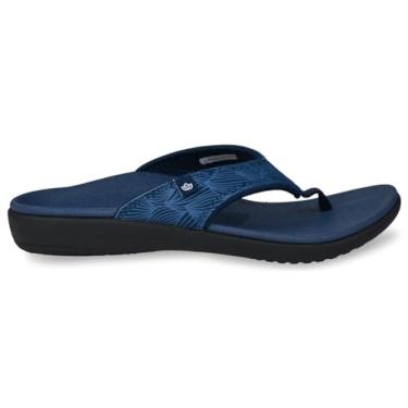 Imagem de Spenco Sandália feminina Yumi Wave, Patriota Blue, 36