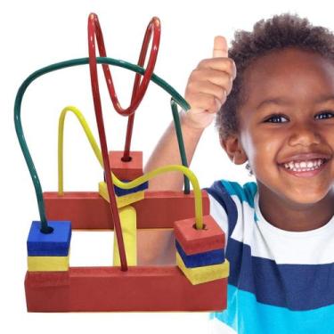Imagem de Brinquedo Infantil Aramado Médio Coordenacao Motora 2 Anos - Tralalá