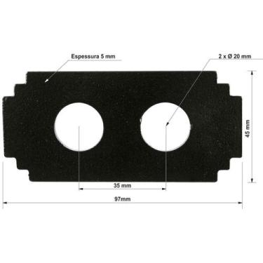 Imagem de Martelo Móvel Tramontina para Triturador TRE30, TRE40MA, TR40 e TRE40