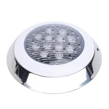 Imagem de Phefop Luz Submersível da Piscina, 12W 12V 3000K Professível Submersível Piscina LED Luzes de água à Prova de água Quente