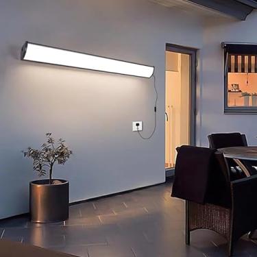 Imagem de Lustre moderno Lustre Iluminação Loft Luzes Compatível com Sala de estar Quarto Lâmpada Lustres de LED de alumínio Iluminação interna Lustre (Cor: 80cm Cromado, Tamanho: Branco Quente
