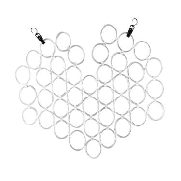 Imagem de Ｂｅｓｇａ Expositor de fotos suspenso, grade de parede para fotos, prateleira de grade, painel de grade de parede para feiras comerciais